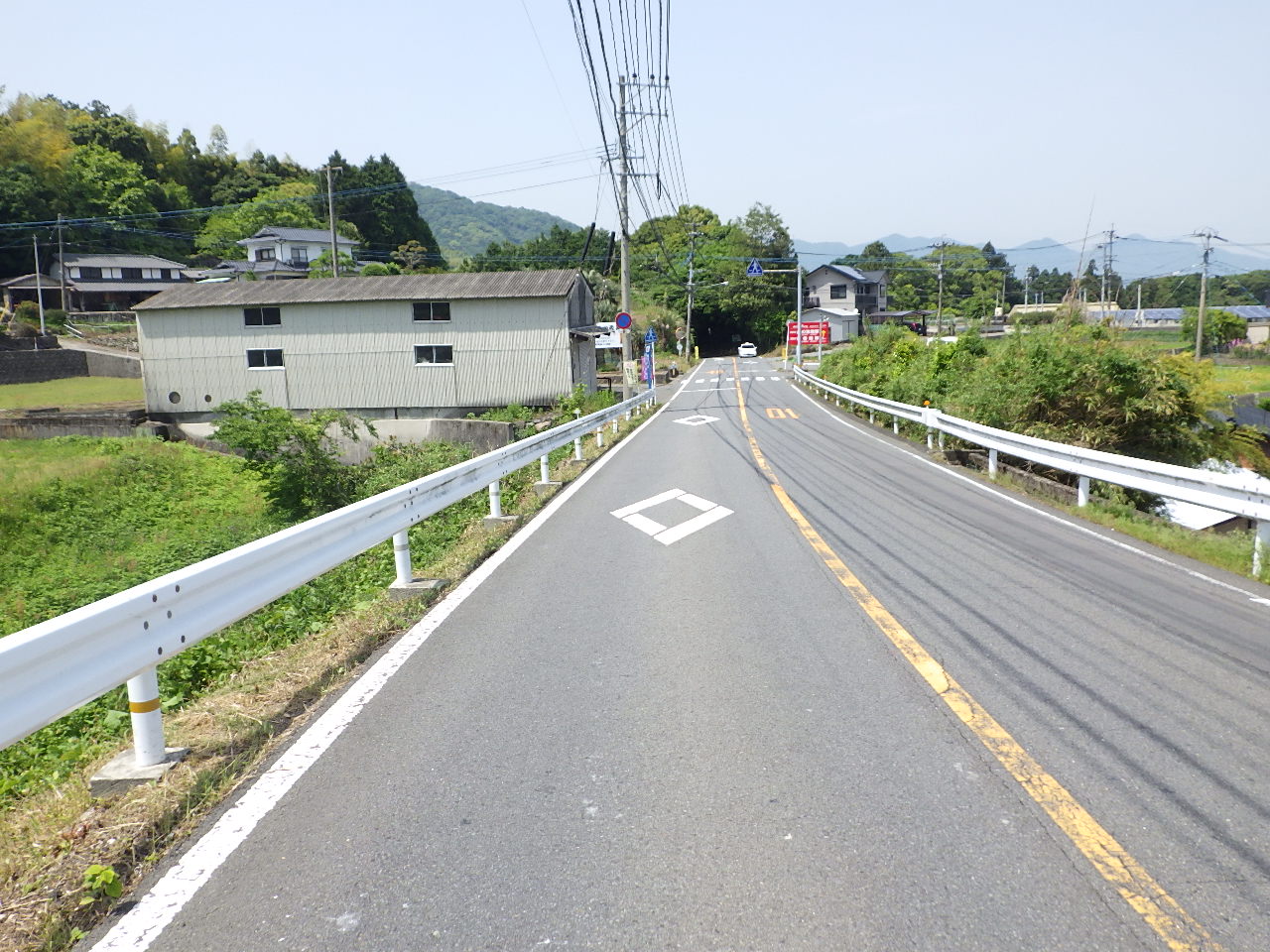 別府山香線別府市大字野田 安部組